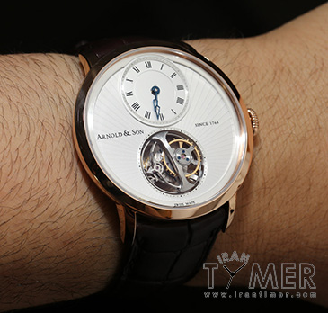 توربیلون فوق باریک آرنولد و پسر ساعت مچی گران قیمت 2014 2013 سبک لوکس "Arnold & Son UTTE "Ultra-Thin-Tourbillon